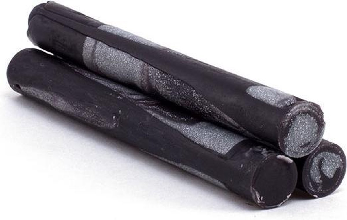 Posta M | Flexibele lak | 3 staven | zilver-zwartgemarmerd